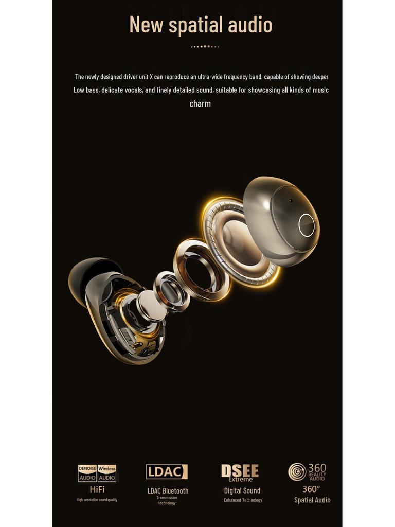 Mini Wireless T26 Bluetooth Earbuds: Ultra-Small, In-Ear Sleeper