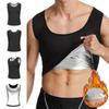 Sweat-resistant Sauna Sweat Vest Fat Burning Men's Sweat Vest Men Shapewear Top  Sports Training