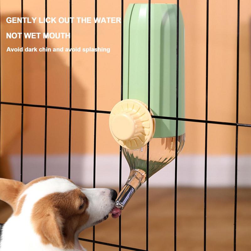Small Animal Water Bottle Hamster Accessories Automatic Anti-Splash Water Bottle No Drip 700ml For Glass Tank Cages Crates