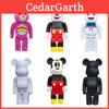 Bearbrick 400% Action Figure Collectible Pvc Daredevils Mickey Bear Building Block Trendy Toy