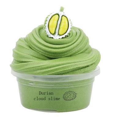 60ml  Cherry Scented Slime Fruit Modeling Clay Plasticine Cotton Mud DIY Toys, Sensory Stress Relief Gift