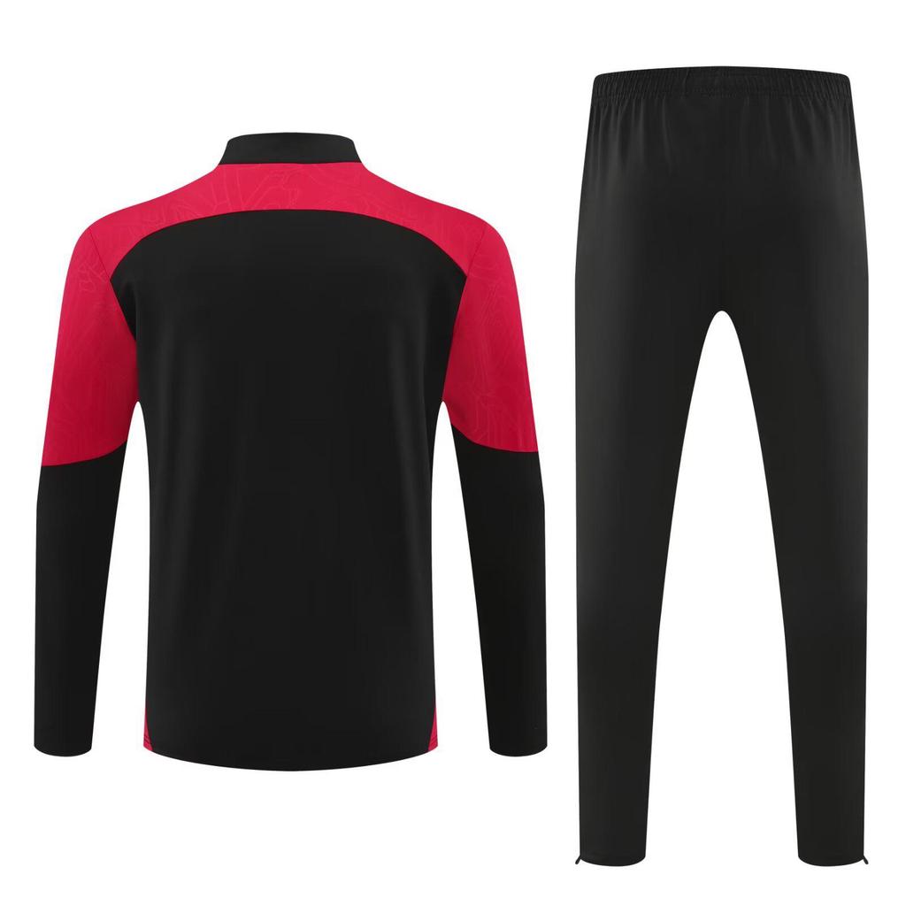 Tuta da Allenamento Calcio a Maniche Lunghe - Maglia Mezza Zip per Autunno/Inverno | Edizione Giocatore