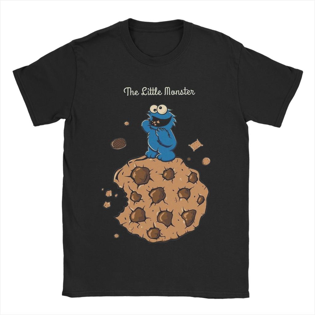Sesames Streets Elmo T Shirt Unisex Womens Cotton Humor TShirts Round Collar Oscar Tees Short Sleeve Clothing 4XL 5XL