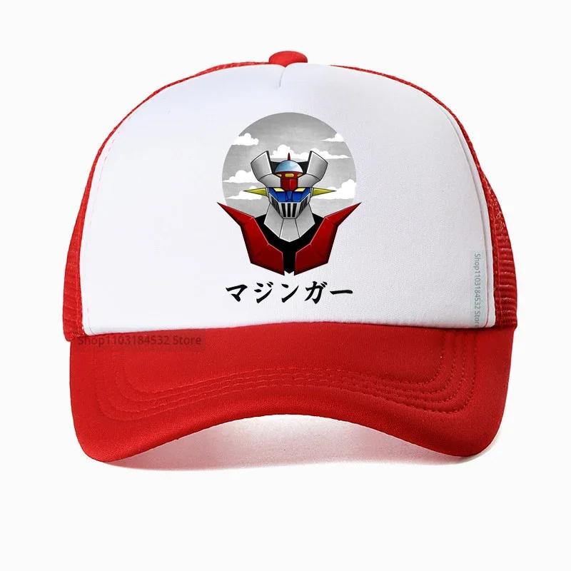 Unisex summer Dad hat Anime Mazinger Z baseball cap Für Männer Design Kurzarm Mode Benutzerdefinierte Plus Cartoon Camiseta hats