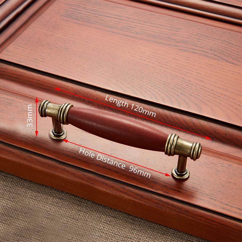 NAIERDI Antique Bronze Ceramic White Cabinet Handles Zinc Alloy Drawer knobs Wardrobe Door Handle European Furniture Hardware