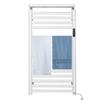 Warm electric heating towel drying rack