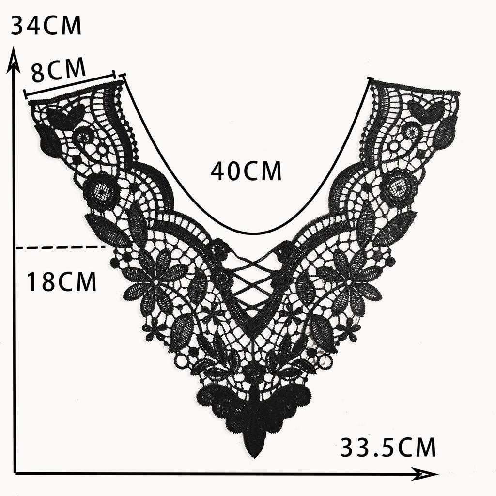 Diy Sewing Polyester Lace Clothing Accessories Cheongsam Dress Performance Dress Wedding Decoration Versatile