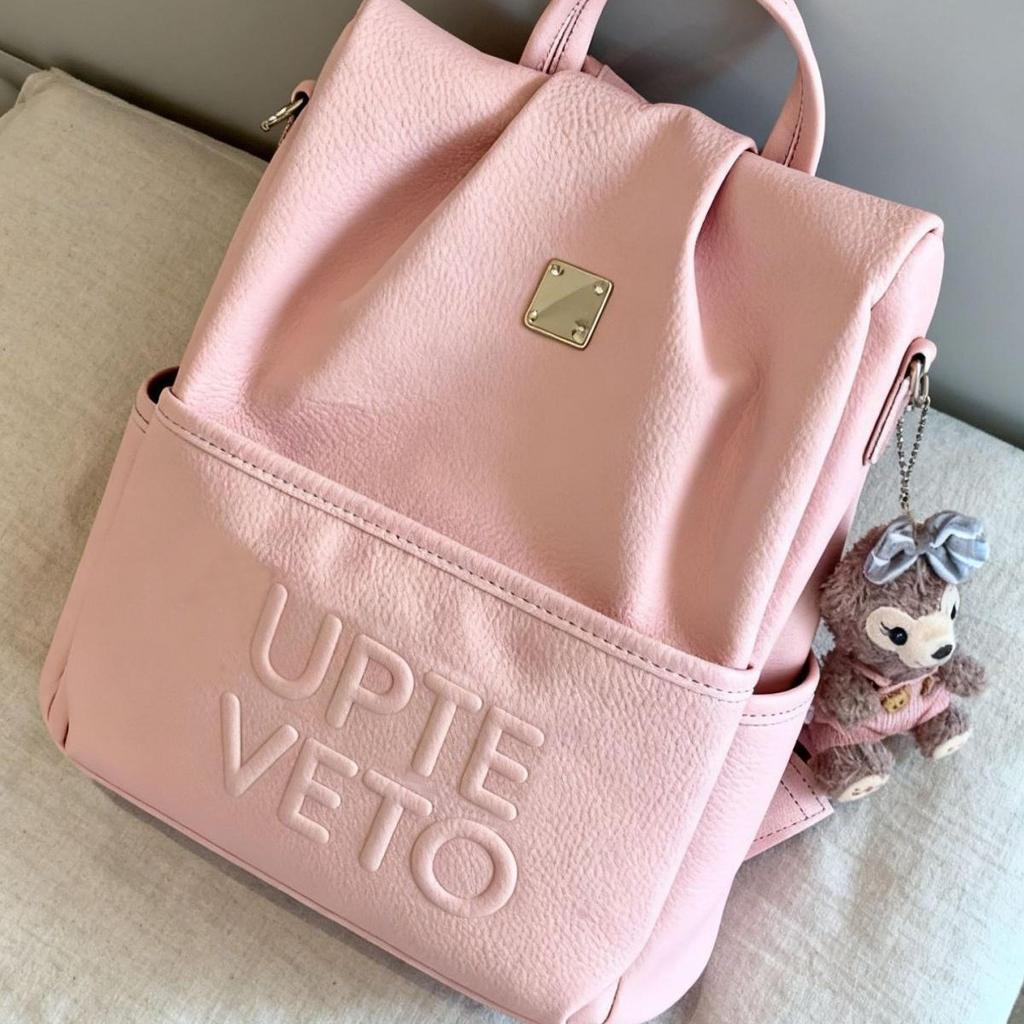 Retro Printed Backpack Casual Outdoor Travel Multi-Functional Casual Sweet Backpack Foreign Style Daily Embossed Schoolbag