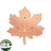 99.99% Pure Copper Bird Bath Disk 0.6mm Thick Water Cleaner with Triple-Point Support All-Season Maple Leaf Shaped Bird Bath Purification Disk