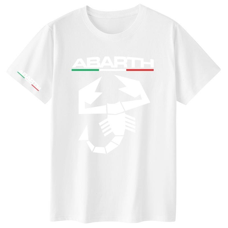 

Abarth Scorpion 100% Хлопковая Мужская Футболка Abarth Scorpion Белый Черный Автомобили Спорт Гоночный Италия Тюнинг Двигателя Раллийный Автомобиль Мужская Футболка 4XL