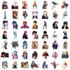 200 Anime Mix And Match Stickers, Luggage, Helmet, Car Stickers, Anime Graffiti Sticker Batch