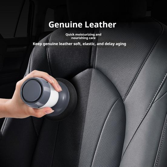 Wax Applicator Pad Car Cleaning Tool with Ergonomic Handle Easy To Use Car Waxing Sponge Automatic Liquid Dispenser Cleaner