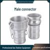 Aluminum Alloy CE Quick-Connect Male & Female Hose for Oil Discharge and Water Sprinklers