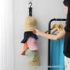 Wall-Mounted Baseball Cap & Hat Storage Organizer for Bedroom or Entryway