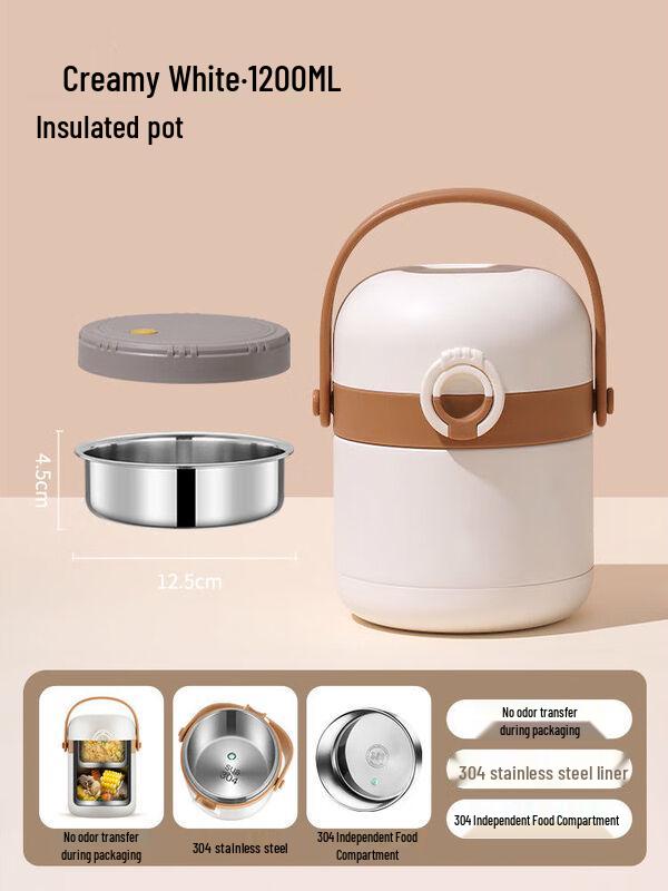 Naijiang Multi-layer 304 Stainless Steel Insulated Lunch Box
