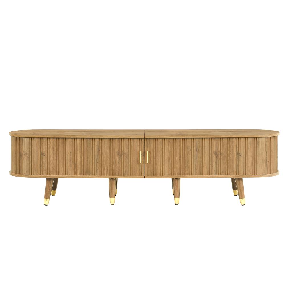TV Cabinet with Sliding Doors, TV Furniture, TV Stand, Lower TV Cabinet, TV Mount. Unique Design.