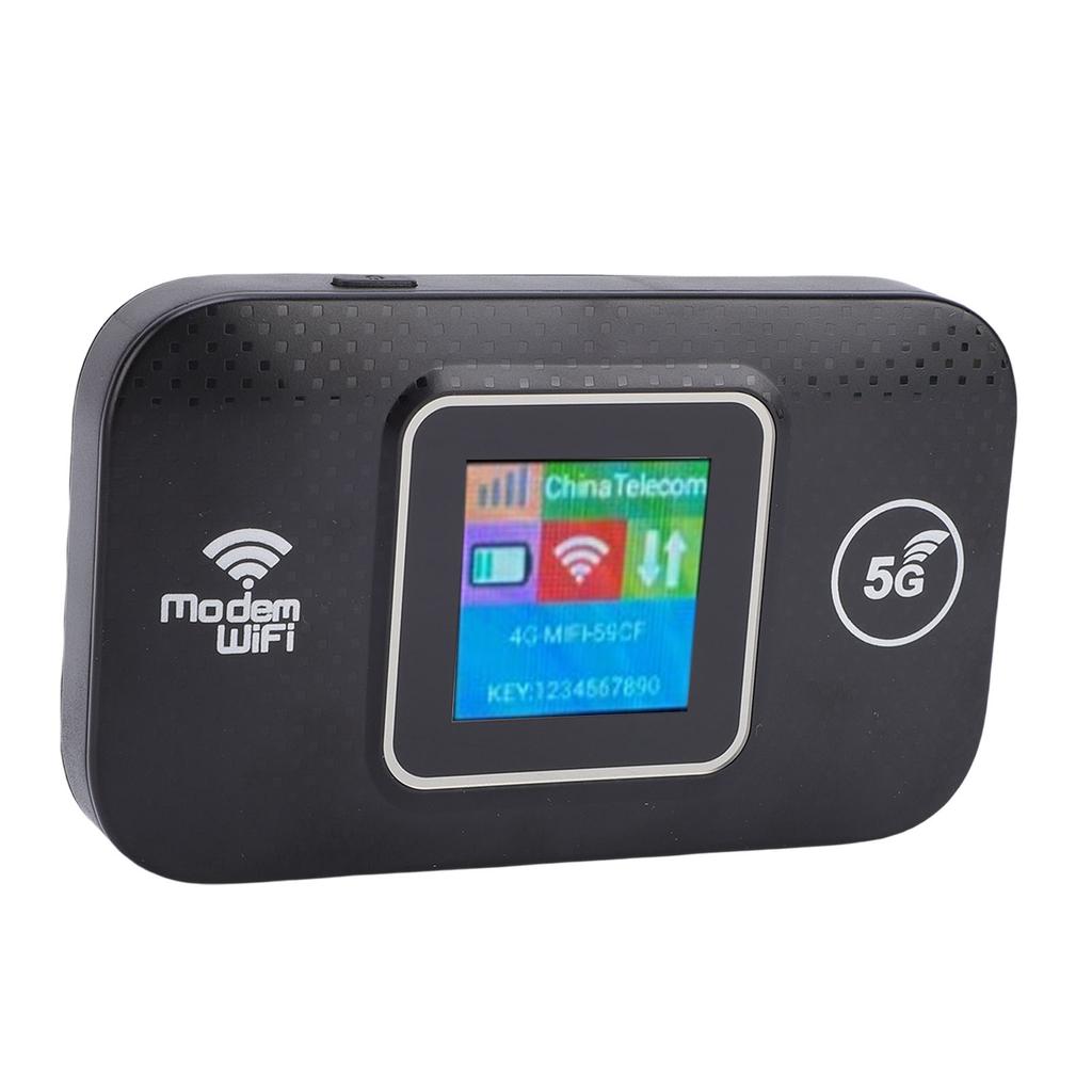 5G LTE Mobile Hotspot Router High Speed 300Mbps 4G LTE Portable Travel WiFi Connects Up to 12 Devices