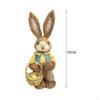 Figurine Bunny Statue Animal Sculpture for Garden Office Party Decoration