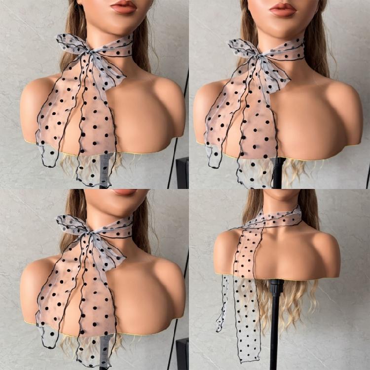 Damen Spitzen Schal Für Modische Party Choker Outfits Langer Choker für Themenpartys und Partymode