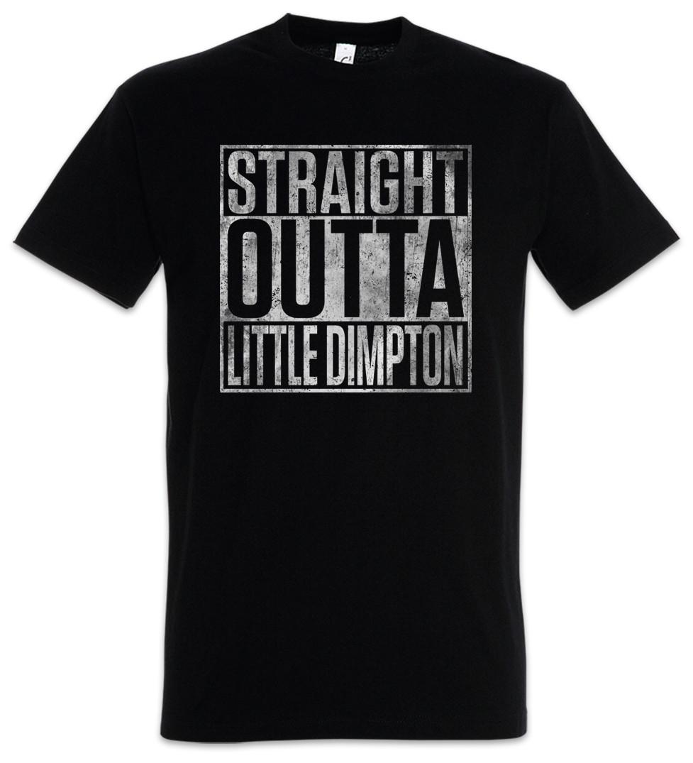 Straight Outta Little Dimpton T-Shirt Mens Womens Tees Top The Benny Hill Fun Show M