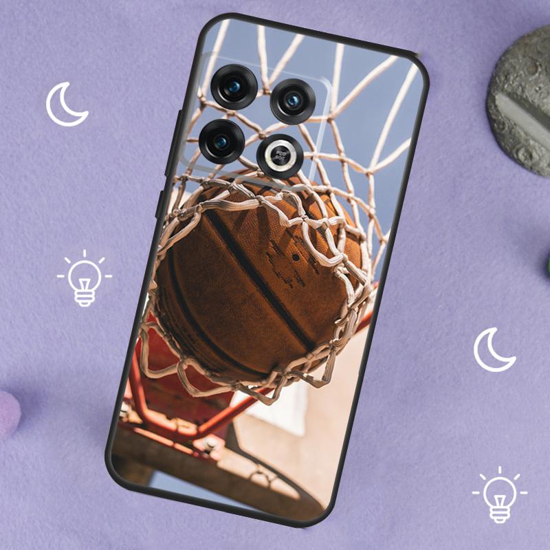 Basketball Case For OnePlus 10T 8T 10R 12R 13R 13s 13 12 11 9 Nord 5 CE 2 3 4 Lite N10 N20 N30 Cover