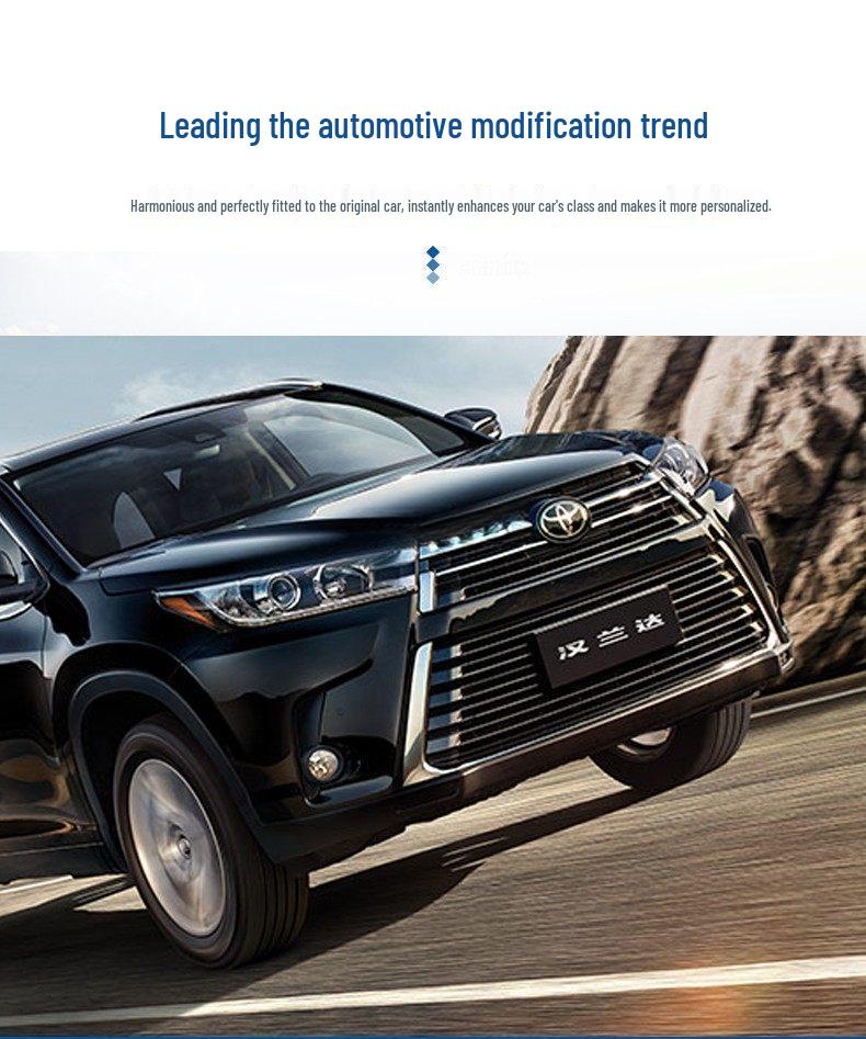 Toyota Highlander 2018-2021 Front Bumper Guard & Body Kit