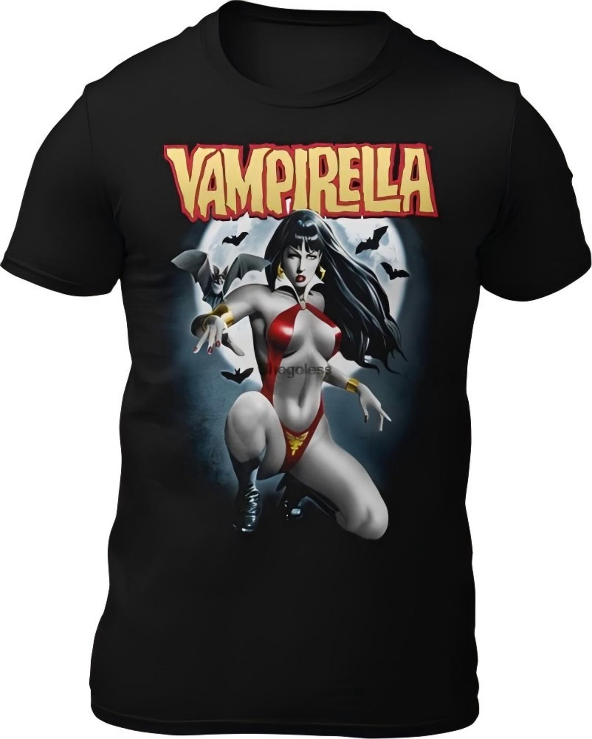 Vampirella Moon Bat T-Shirt XL