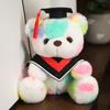 Doctor Hat Bear Doll Plush Toy Graduation Doctor Bear Bachelor Bear Doll Graduation Season Commemorative Gift