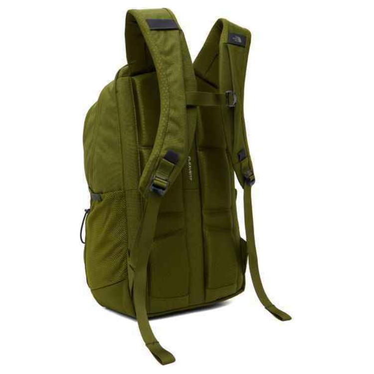 The North Face 28L Solid Color Simple Large Capacity Outdoor Backpack Men Backpacks Green NF0A3VXFXI5