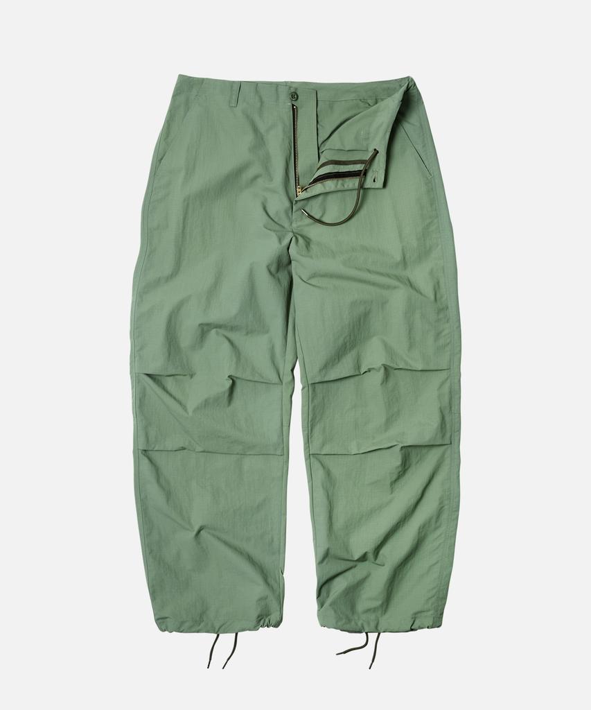 FRIZMWORKS Nylon Ripstop Parachute Pants _ Sage Green