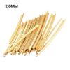 20Pcs/set Guitar Fret Wire 2.2mm 2.0mm 19 Frets 22 Frets Brass Fretwire Sets for Guitar Bass Fingerboard Replacements