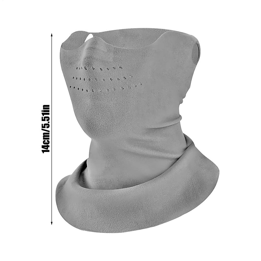 Neck Gaiters for Men Breathable Windproof Warm Half Winter Neck Gaiter for Cold Weather Outdoor Hiking Fishing Skiing