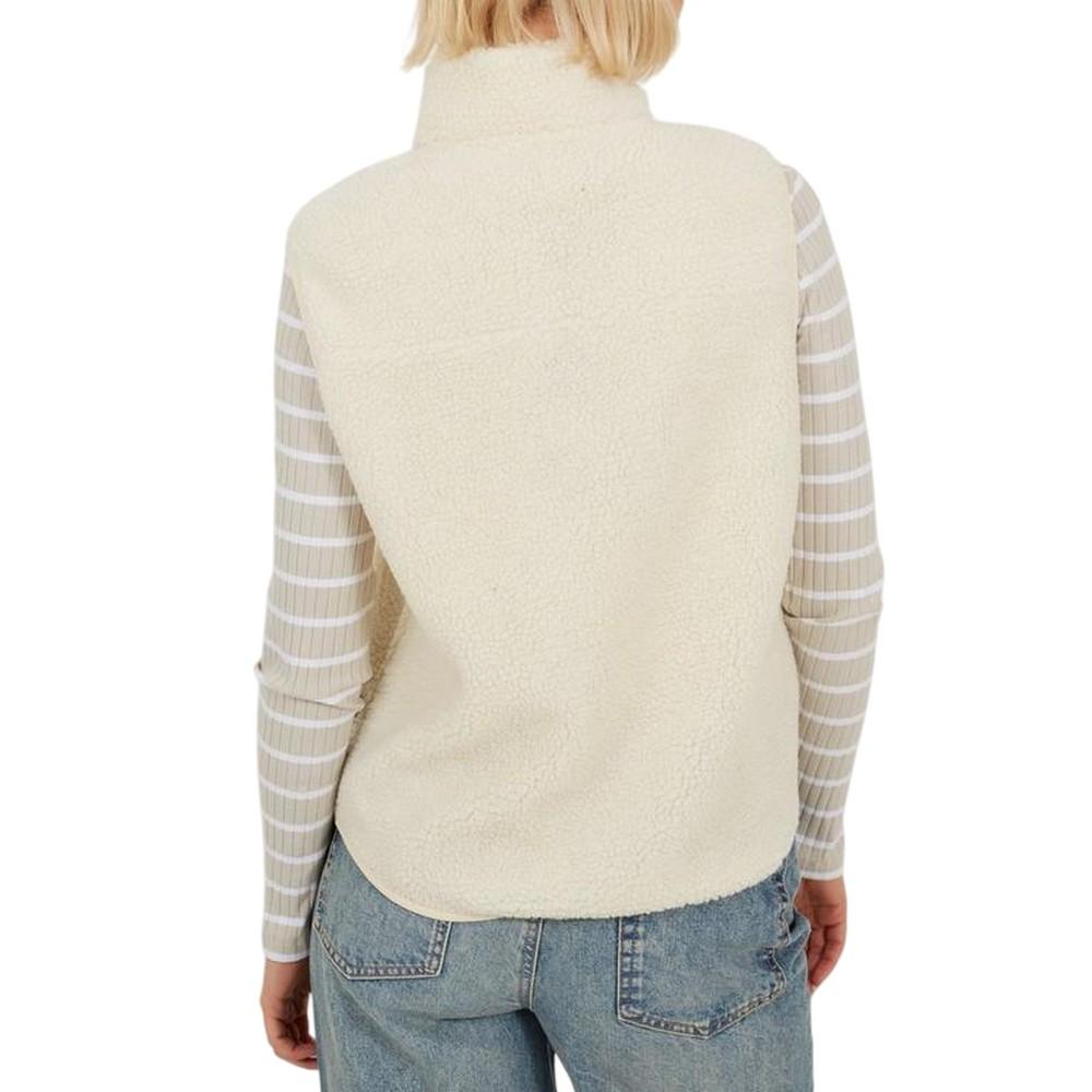 BRAVE SOUL Womens/Ladies Pocket Sherpa Full Zip Gilet