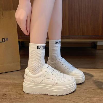 Thick-soled Heightening Board Shoes New Children's Casual Sports Shoes Women's Board Shoes In Early Spring and Summer