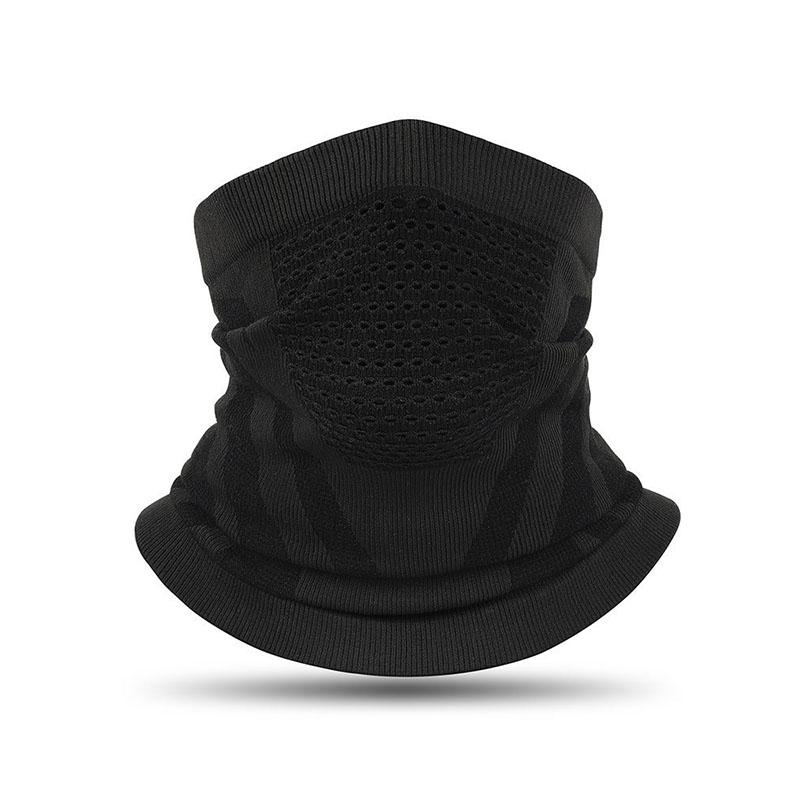 

Unisex Winter Neck Warmer Gaiter/Balaclava Windproof Face Mask for Ski Snowboard Motorcycle Cycling All-Weather Protection чёрный