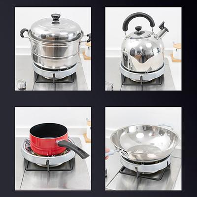 Windproof Energy Saving 8-Hole Gather Fire Ring Gas Stove Cover Cooker Holder
