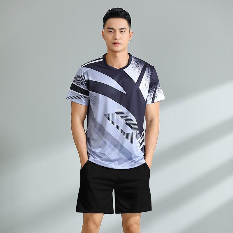 Quick-Dry Badminton Set Women Men Sportswear Running Tennis Volleyball Training Competition Uniform