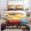 3pcs Mcqueens Race Bedding Set, Includes One Quilt Cover and Two Pillowcases, Bedroom and Guest Room Decoration. S731066
