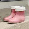 Versatile Rain Shoes Female Adult Waterproof, Non-slip and Wear-resistant Rain Boots Soft-soled Comfortable Shoes