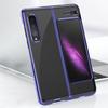 Premium Metallic Frame Blue Case for Samsung Galaxy Fold