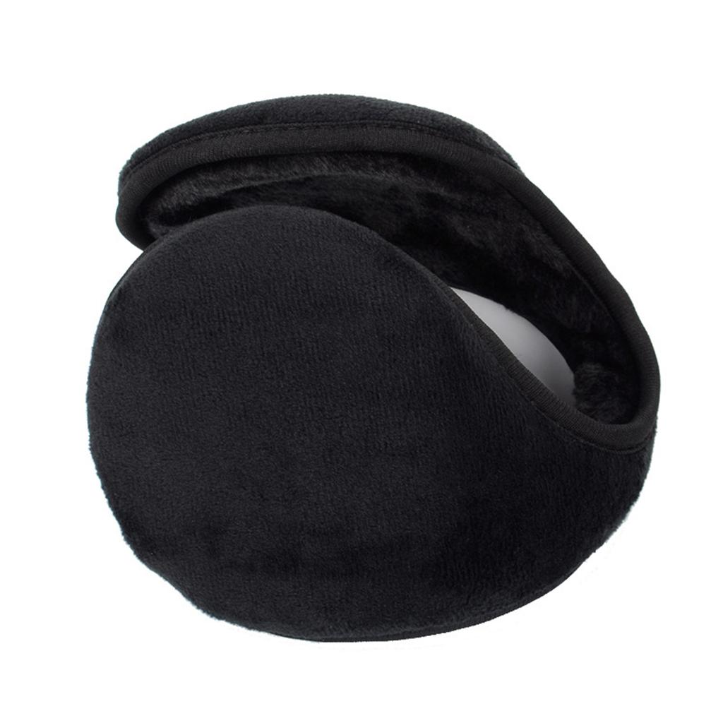 Winter Ear Muffs for Men & Womens Adjustable Plush Ear Warmers for Outdoor Skiing Behind the Head Earmuffs