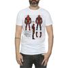 Marvel Mens Deadpool Action Figure Plans T-Shirt