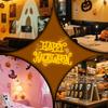 HAPPY HALLOWEEN Neon Sign, Spider Webs & Skull, Halloween Party Decoration for Home, Bar, Dorm, Spooky Décor