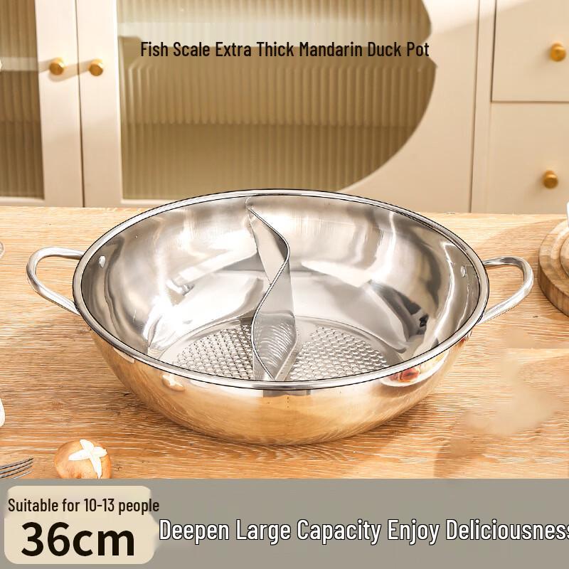 Commercial Thickened Stainless Steel Hot Pot