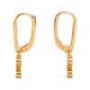 Celine Brass Crystal Earrings Women's 460GC6BZI.35OR