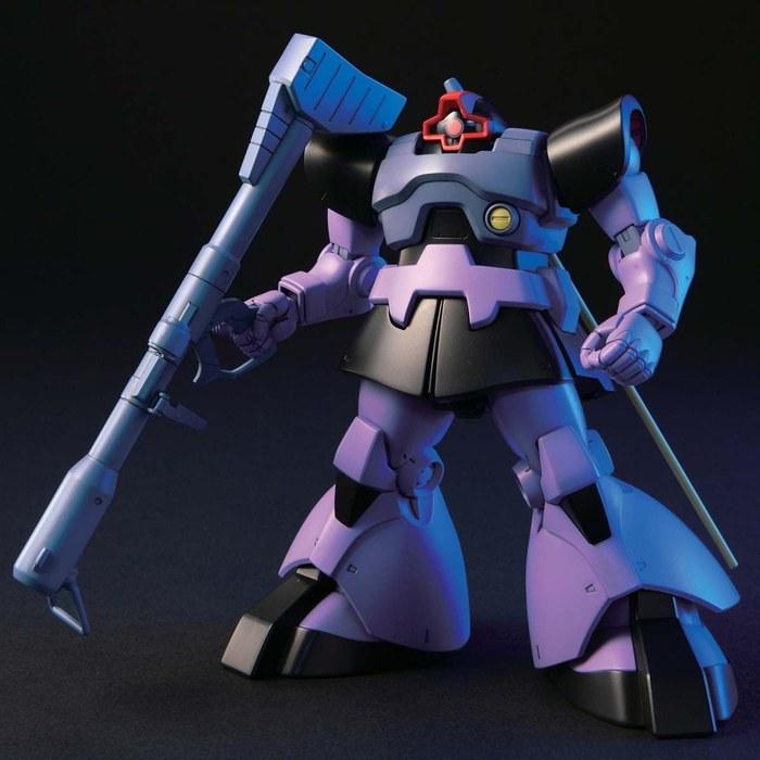 BANDAI SPIRITS HGUC Mobile Suit Gundam MS-09 Dom/MS-09R Rick Dom 1/144 Scale Model Kit Purple Small