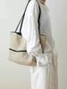 New simple casual roving rain dew hemp versatile niche single shoulder fashion large capacity tote armpit bag