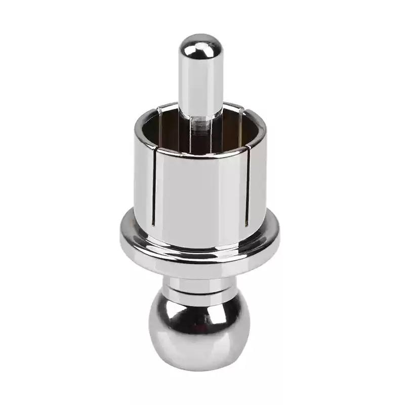 Gold/Rhodium Plated Copper RCA Protector Caps Socket Phono Connector Dust Protector RCA Plug Caps Noise Stopper Shielding Caps 4pcs