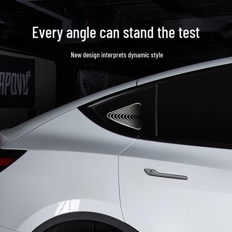 ModelY 21-23 Triangle Window Ambient Mirror Light Mod
