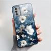 Custodia per Telefono Stampata Per Nokia G42/Nokia G310 5G/Nokia G60 5G/Nokia G100 Cover Guscio Morbido in Silicone Nero Custodie Carine con Fiori e Cartoni Animati